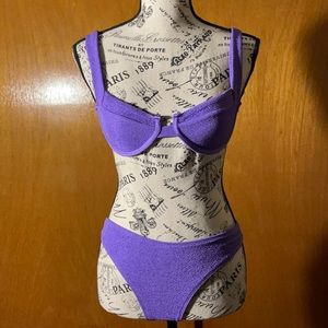 Size 4 PLT purple bikini bathing suit